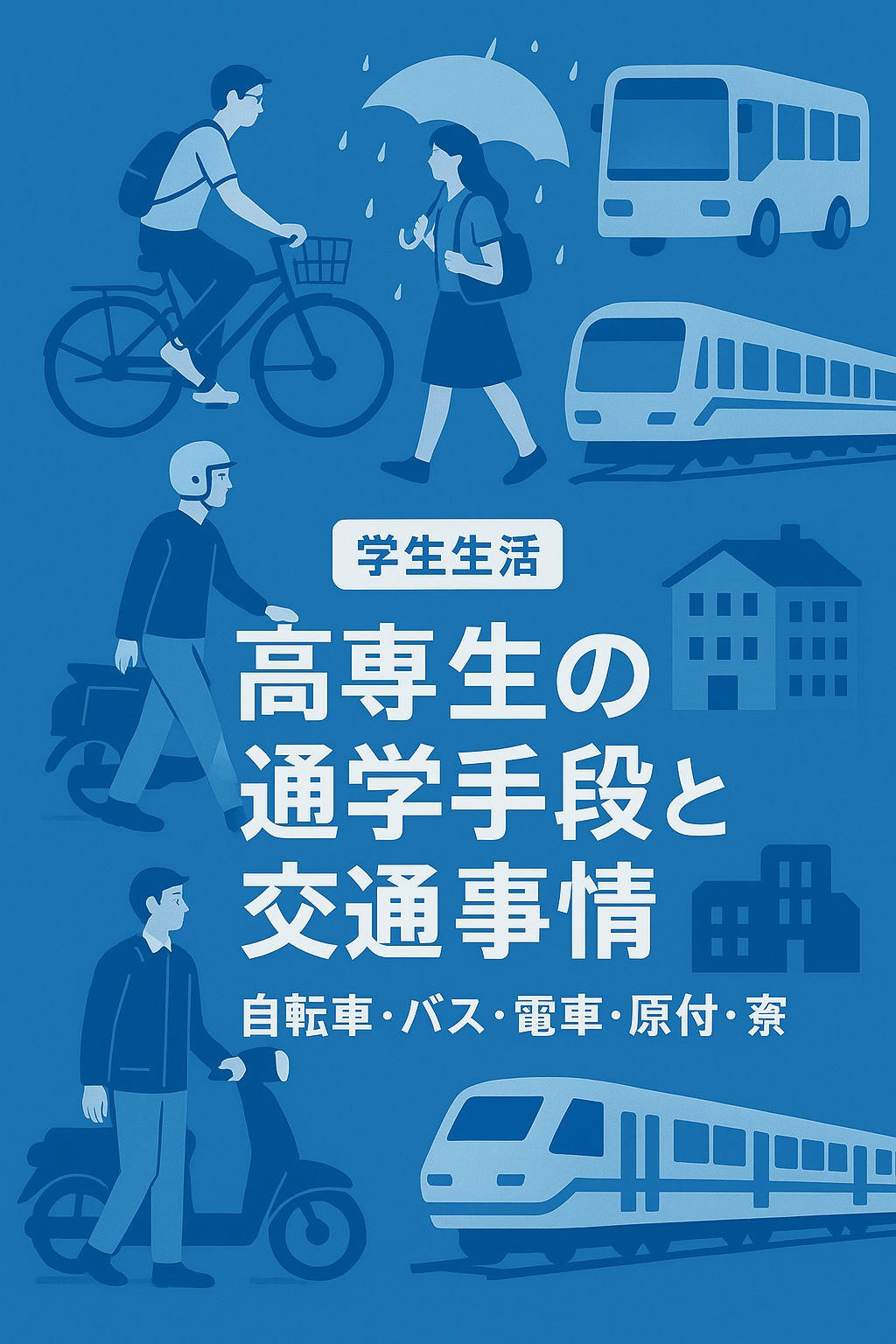 高専生の通学手段と交通事情