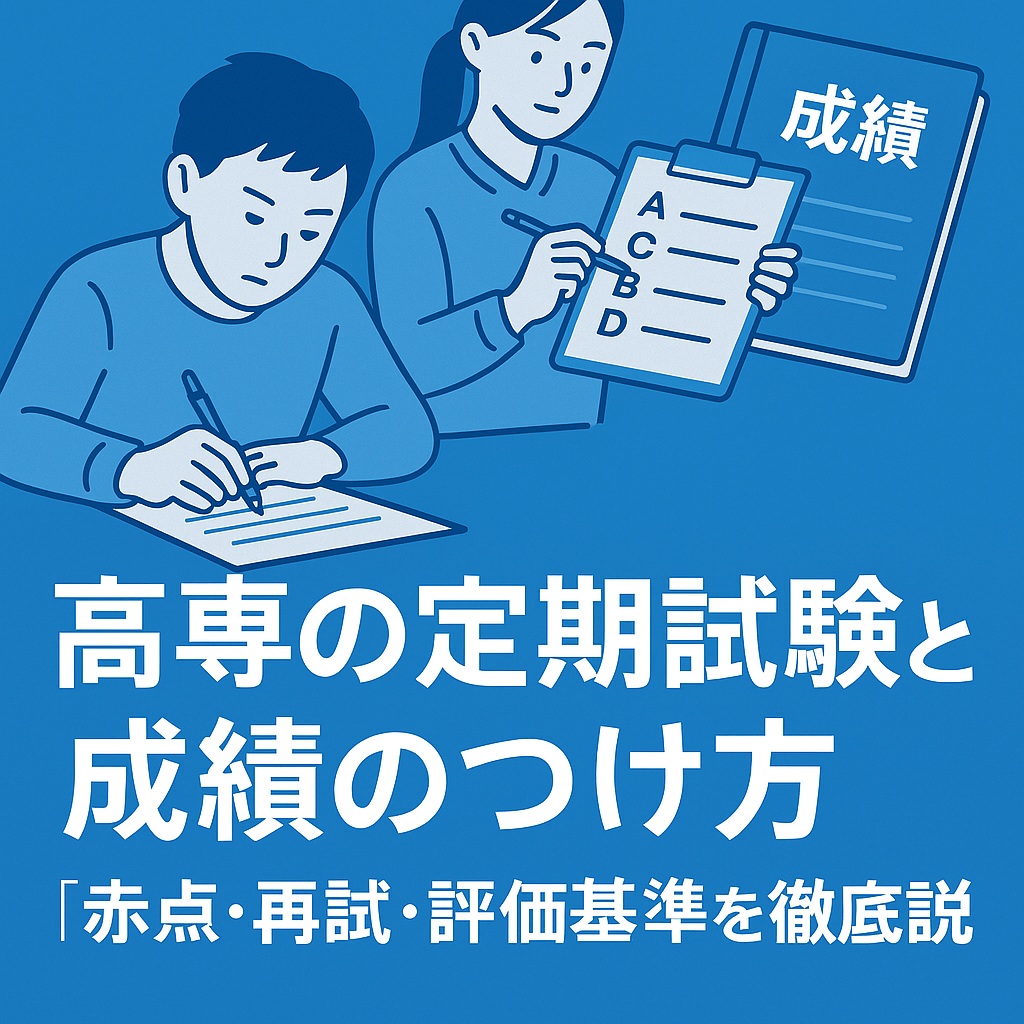 高専の定期試験と成績のつけ方