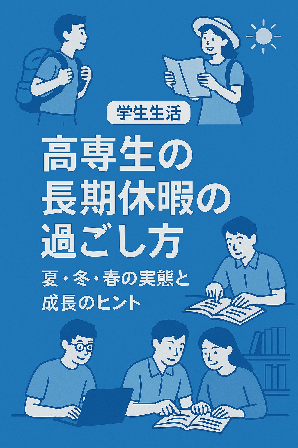 高専生の長期休暇の過ごし方